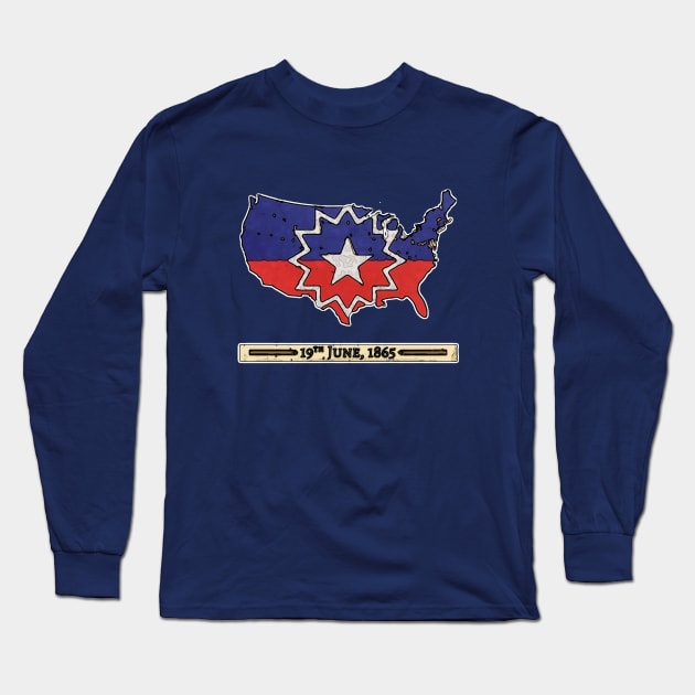 Juneteenth Day P1 Long Sleeve T-Shirt by FasBytes